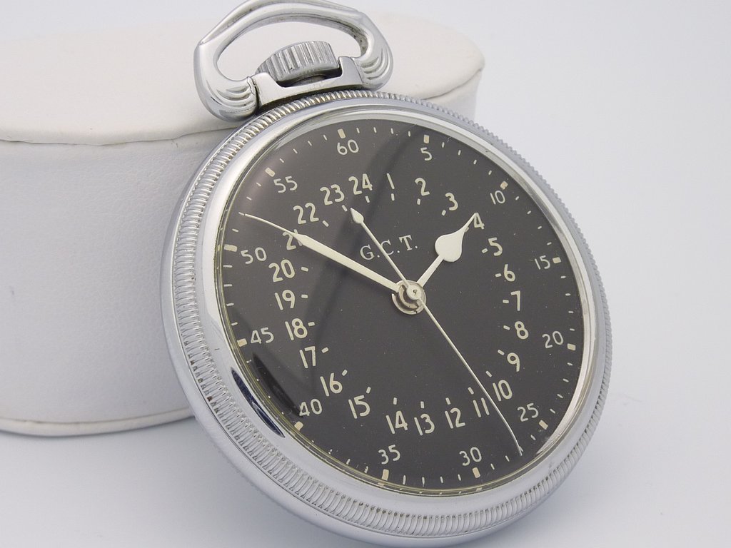 Hamilton 4992B U.S.A. Air Force / Army Navigation Master GCT Pocket